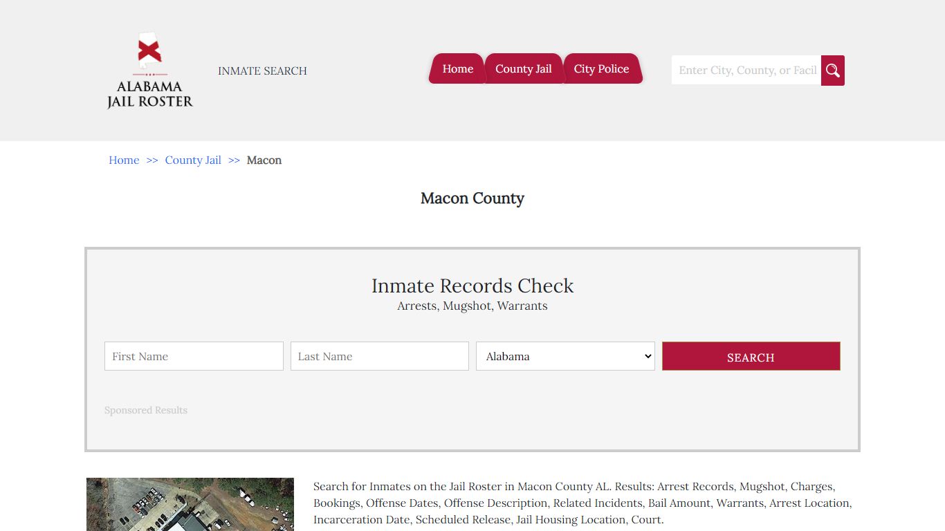 Macon County - Alabama Jail Inmate Search